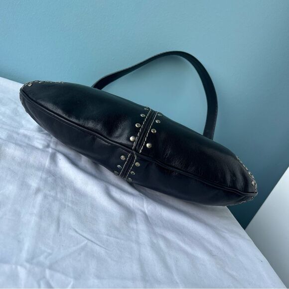 MICHAEL KORS Studded Astor Hobo Baguette Mini Bag Hamilton Hampton SoHo - Picture 8 of 12